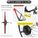 26 inch/700C Rear Wheel Ebike Conversion Kit – 48V 1000W Motor, 80 N.m Torque, Max Speed 28 MPH, O.L.D 140 mm