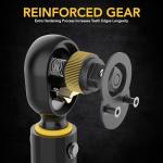 LEXIVON Bike Torque Wrench 1/4-Inch Dr. 15-Piece Kit | 72-Tooth Gear, Dual-Direction Click Type 2~26 Nm / 17.7~230.1 in-lb (LX-191)