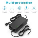 7-in-1 Universal Charger | 48 Volt Battery Charger & 54.6V 2A Output | Fast Charging for 13S Li-ion, Scooter Batteries | Overload/Short-Circuit Protection