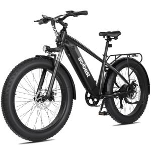 ACTBEST Ranger Electric Bike for Adults,26"*4"Fat Tire Electric Mountain Bike with Peak 1400W Motor,Up to 65 Miles,624Wh Removable Built-in Battery Electric Bicycle,7-Speed Fork Suspension Ebikes,BFR