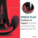 Tannus Armour Tire Insert – Puncture-Proof Bike Tube Protector for Gravel, Fat, and E-Bikes – No Flat Liner Stops Thorns, Goatheads & More