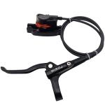 WIROJ Mountain Bike Hydraulic Disc Brake Set, Front & Rear Disc Brake Kit Fit Bicycle MTB XC Trail, e-Bike, Fat Bike, Upgrade kit for Mechanical Disc Brake (Black - Left Front & Right Back)