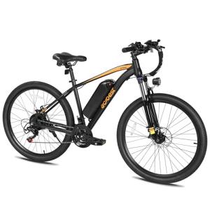ACTBEST Apex Electric Bike for Adults, 26" 1000W Peak Electric Mountain Bike, 22MPH Top Speed, Max Range 55+ Miles, 48V Removable Battery, 21-Speed Lightweight E-Bike, Black 48V