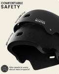 OutdoorMaster Skateboard Cycling Helmet-Beetles Snug,Bike Helmet for Adults, Youth-Two Removable Liners Ventilation Multi-Sport Commuter Scooter Roller Skate Inline Skating Longboard