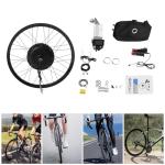 27.5Inch Electric Bicycle Conversion Kit, 72V 2000W E-Bike Rear Wheel Hub Motor with Mutifunction LCD Display & Pedal Assistant Sensor, 60N.M 7-Speed Flywheel E-Bike Conversion Set US Stock