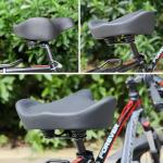 Extra Wide Oversized Bike Seat - Large Bicycle Seat Cushion for Men Women Comfort, Ergonomic Comfortable Padded Bicycle Saddle Replacement Fits Peloton, Stationary, Exercise,City Bike, Ebike(X-Large)