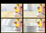 Szliyands Glass Tile Cutter, New Design 2 in 1 Glass Cutting Tool with Extra 6 Cutter Blades Glass Tile Cutter for Glass, Mirror, Ceramic Tile, Glazed Tiles
