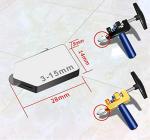 Szliyands Glass Tile Cutter, New Design 2 in 1 Glass Cutting Tool with Extra 6 Cutter Blades Glass Tile Cutter for Glass, Mirror, Ceramic Tile, Glazed Tiles
