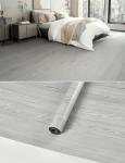 15.7'' Wide Vinyl Flooring Roll 12.86 Sq.ft -FOGZUVR Peel and Stick Floor Tiles Wood Self-Adhesive Sticky Tile Durable,Waterproof & Easy Install for Bathroom, Kitchen,Living Room (Gray,15.7''x118'')