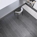 18 Sq. Ft Floor Tiles Peel and Stick Vinyl Floor 36 x 6 inch Luxury Self Adhesive Waterproof Flooring Planks DIY for Kitchen, Living Room, Shops, RV, Wood Look Plank, 12-Pack, Deep Gray