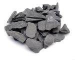 Natural Slate Stone -1/2 to 1 inch. Perfect Size for Miniature or Fairy Gardens, Aquariums, Reptiles, Terrariums, Model Railroads, Dioramas & Wargaming (2lbs Grey)