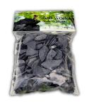 Natural Slate Stone -1/2 to 1 inch. Perfect Size for Miniature or Fairy Gardens, Aquariums, Reptiles, Terrariums, Model Railroads, Dioramas & Wargaming (2lbs Grey)