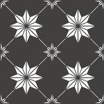 FloorPops Rigel Peel & Stick Floor Tiles, Black