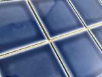 Tenedos 5 sq.ft. Navy Blue 3x3 Inches Porcelain Tile – Polished Square Mosaic for Swimming Pools, Spas, Showers, Kitchen Countertops, Bathroom Walls & Backsplash