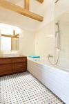 MSI Azula Hatchwork 12 in. x 12 in. Geometric Squares Polished Marble Mesh-Mounted Mosaic Wall Tile for Bathroom, Floor Tile and Kitchen Backsplash, White, Blue