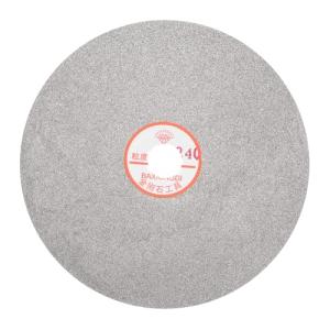 uxcell Diamond Sanding Grinding Disc, 8-Inch (200mm) Grit 240 1" Arbor Hole, Flat Lap Disk Polishing Discs Abrasive Wheel for Gemstone Tile Porcelain Glass Stone Metal