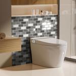 Art3d Peel and Stick Granite Wall Tiles – 12"x12" Thicker Design Backsplash, Self-Adhesive Tile for Kitchen & Bathroom Decor