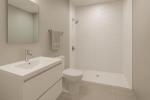 Tenedos 1x1 Square White Porcelain Mosaic Tile for Bathroom Walls, Shower, Pool, Entryway, Floor and Backsplash - Single Full Sheet, Easy Installation (1)