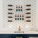 STICKGOO 10 Sheets Peel and Stick Dolomite Mosaic Tile, White Marble Look PVC Mixed Metal Gold Kitchen Backsplash for Fireplace, RV