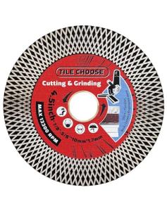 Solidure 4.5" Tile Saw Blade,Grinding Tile Blade for Cutting and Grinding Porcelain Tile Granite Marble