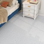 Livelynine Peel and Stick Floor Tile Waterproof Granite Look White Floor Tiles Sticky Vinyl Flooring Self Adhesive Laminate Stick on Tiles for Bathroom Basement Kitchen Renters Gray 4-Sheet 12x12