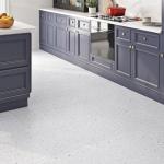 Livelynine Peel and Stick Floor Tile Waterproof Granite Look White Floor Tiles Sticky Vinyl Flooring Self Adhesive Laminate Stick on Tiles for Bathroom Basement Kitchen Renters Gray 4-Sheet 12x12