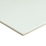 Merola Tile Triplex White 7-3/4" x 7-3/4" Ceramic Wall Tile Sample