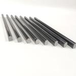Jusmioke Black 15 Pack Marble Pencil Tile, 0.5"X12" Polished Marble Tile Edge Trim for Kitchen Backsplash, Bathroom and Shower Walls (15)