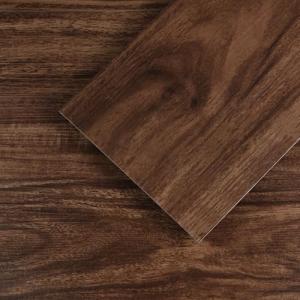 Brown Peel and Stick Floor Tile 12-Pack 18 Sq.Ft Luxury Thicken Vinyl Wood Plank Self Adhesive Waterproof DIY Flooring for Bedroom Bathroom Living Room