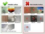 Art3d 10-Sheet Premium Self-Adhesive Kitchen Backsplash Tiles in Marble,30 * 30cm
