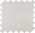 MSI Bianco Glazed Arabesque Ceramic Wall Tile for Bathroom, Kitchen Backsplash, Shower, and Accent 9.84 in. X 10.63 in. Mesh-Mounted Mosaic (10.95 sq. ft.)