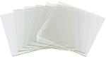 System 96 4inch Clear Glass Squares - 6 Pack