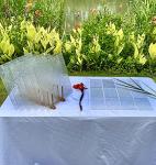 Unicoshape 12 Sheets Stained Glass Pack, 6" X 4" Cathedral Art Mosaic Glass Tiles, Mixed Clear