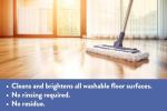 FLO-KEM 5767 - NEUTRA BRITE NEUTRAL pH FLOOR CLEANER FORMULATED TO REMOVE EMBEDDED SOILS FROM LUXURY VINYL TILE AND PLANK FLOORS, 1 GALLON