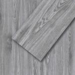 Mysflosy Peel and Stick Floor Tiles, Self-Adhesive Luxury Vinyl Flooring Plank, 6x36inch 36pack 54 Sq.Ft, Waterproof DIY Deep Wood Grain Planks Easy to Install for Kitchen, Living Room, Light Grey