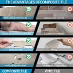 Art3d 10-Pack Peel and Stick Wall Tile for Backsplash, Stick on Stone Tile for Kitchen Bathroom Fireplace Vanitity in Stone Beige