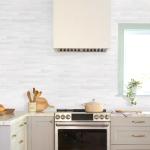 STICKGOO 10-Sheet Subway Tile Peel and Stick Backsplash, Star White Marble Look Dolomite Kitchen Backsplash Wall Tile, PVC Stick on Backsplash for Kitchen