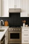 Tenedos Porcelain Premium Quality 2x2 Square Matte Mosaic Floor Wall Tile for Bathroom Shower, Kitchen Backsplash, Accent Decor on 12x12 Sheet (1 Sheet) (Black)
