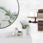 STICKGOO 10-Sheet Subway Tile Peel and Stick Backsplash, Star White Marble Look Dolomite Kitchen Backsplash Wall Tile, PVC Stick on Backsplash for Kitchen