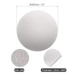 uxcell Diamond Sanding Grinding Disc, 12-Inch (300mm) Grit 240 No Center Hole, Flat Lap Disk Polishing Discs Abrasive Wheel for Gemstone Tile Porcelain Glass Stone Metal
