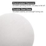 uxcell Diamond Sanding Grinding Disc, 12-Inch (300mm) Grit 240 No Center Hole, Flat Lap Disk Polishing Discs Abrasive Wheel for Gemstone Tile Porcelain Glass Stone Metal