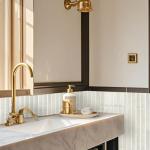 Alwayspon 10 Sheets 12x12inch Beige 3D Vinyl Backsplash Tiles, Self-Adhesive Peel and Stick Wall Tile Stickers Stick on Subway Tiles for Kitchen Bathroom Wall