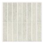 Alwayspon 10 Sheets 12x12inch Beige 3D Vinyl Backsplash Tiles, Self-Adhesive Peel and Stick Wall Tile Stickers Stick on Subway Tiles for Kitchen Bathroom Wall