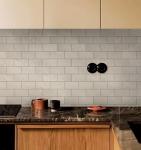 COLAMO Luxury 10Pack Beige Peel and Stick Backspash for Kitchen,Stick On Wall Tiles for Bathroom Living Room Accent Wall Decor Sticky 3D Backsplash Tiles,Self Adhesive Large Faux Stone Subway Tile