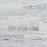 Allure 12" x 24" x 6.5mm, 12mil Luxury Vinyl Tile Flooring, Europa Brulee Marble Look, Embossed, Waterproof, 1 Box, 12 Tiles/Box, 23.82 sqft/Box