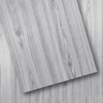 18 Sq. Ft Floor Tiles Peel and Stick Vinyl Floor 36 x 6 inch Luxury Self Adhesive Waterproof Flooring Planks DIY for Kitchen, Living Room, Shops, RV, Wood Look Plank, 12-Pack, Nature Gray