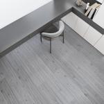 18 Sq. Ft Floor Tiles Peel and Stick Vinyl Floor 36 x 6 inch Luxury Self Adhesive Waterproof Flooring Planks DIY for Kitchen, Living Room, Shops, RV, Wood Look Plank, 12-Pack, Nature Gray
