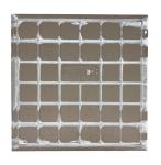 Tenedos 8x8 Matte Black Porcelain Tile for Floor and Wall Use – Box of 4 Tiles Covering 1.7 Sqft – Ideal for Bathroom Walls, Kitchen Backsplash, and Accent Areas