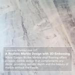 Allure 12" x 24" x 6.5mm, 12mil Luxury Vinyl Tile Flooring, Europa Brulee Marble Look, Embossed, Waterproof, 1 Box, 12 Tiles/Box, 23.82 sqft/Box
