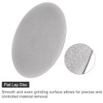 uxcell Diamond Sanding Grinding Disc, 8-Inch (200mm) Grit 180 No Center Hole, Flat Lap Disk Polishing Discs Abrasive Wheel for Gemstone Tile Porcelain Glass Stone Metal